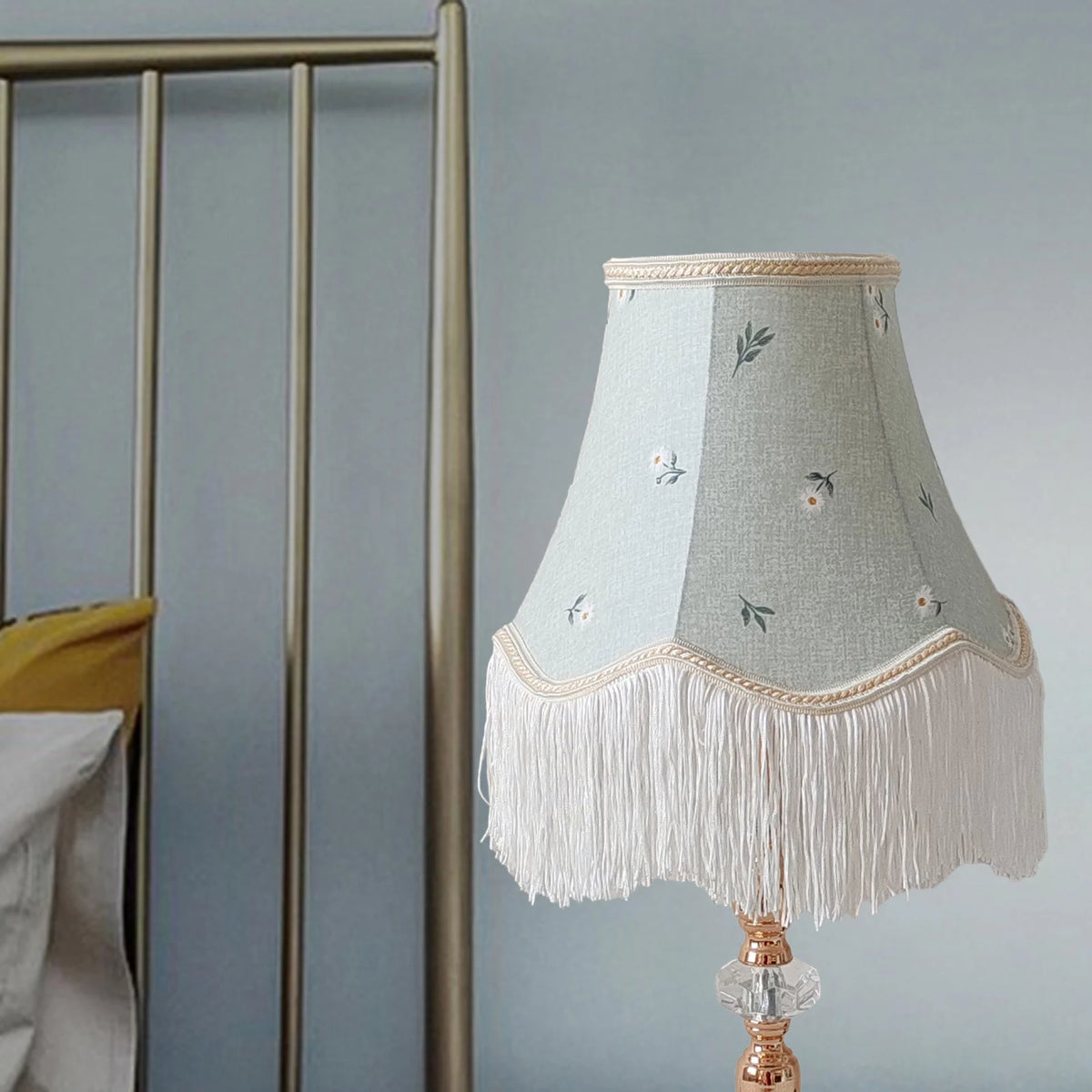 Tabletop Lamp Shade Tassel Floor Light Cover Creative Fabric Lampshade Lighting Fixture Accessories Home Decoration Modern Style