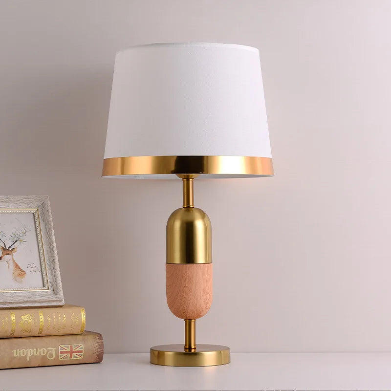 Bedside Table European Table Lamp Bedroom Study Lamp Light Luxury Creative Warm Simple Living Room Modern Led Decorative Lamp