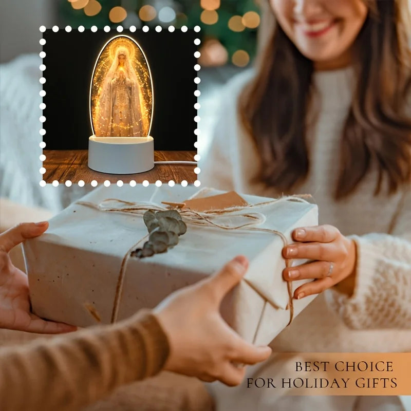 Delicate Statue-Style Lamp, USB Powered, Soft Light, Perfect for desktop Lighting - Ideal Bedroom Ambient Light