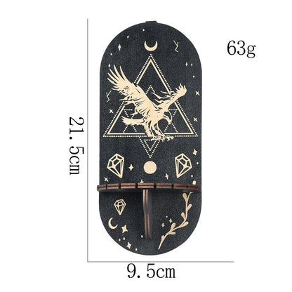 Wooden Wall Bracket Room Decor Ornament Floating Shelf for Wall Repisas Pendulum Display Stand Crafts Jewelry Storage Holder