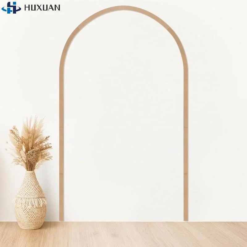 Wood Wall Arch Decor DIY Unfinished Wooden Frame Scalloped Crafts Trim Accent Furniture Molding Kids Room Nursery Decals