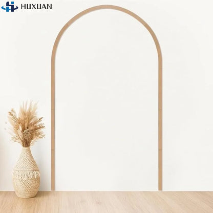 Wood Wall Arch Decor DIY Unfinished Wooden Frame Scalloped Crafts Trim Accent Furniture Molding Kids Room Nursery Decals