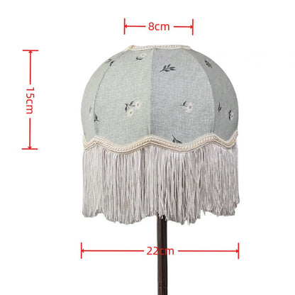 Tabletop Lamp Shade Tassel Floor Light Cover Creative Fabric Lampshade Lighting Fixture Accessories Home Decoration Modern Style