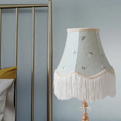 Tabletop Lamp Shade Tassel Floor Light Cover Creative Fabric Lampshade Lighting Fixture Accessories Home Decoration Modern Style